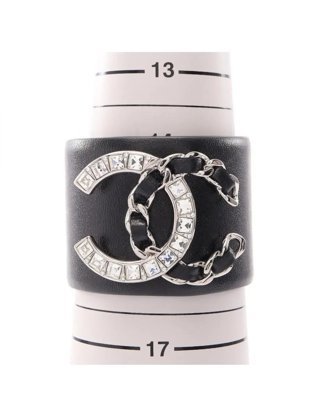 Chanel Cc Logo Bracelet Silver-Tone #357815C15B